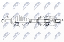 Приводной вал Renault Twingo I 1.2 93-