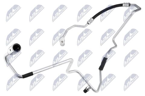 Трубопровід високого/низького тиску, кондиціонер повітря Seat Cordoba 1.2,1.4,1.4Tdi,1.6,1.9Sdi,2.0 2002-,Ibiza 1.2,1.4,1.4Tdi,1.6,1.8T,1.9Sdi,1.9Tdi,2.0 2002-,Skoda Fabia 1.2,1.4,1.4Tdi,1.9Sdi,2.0 1999-,Fabia Ii 1.2,1.4Tdi,1.6 2007-,Roomster 1.2,1.4Tdi,1.6 2006-