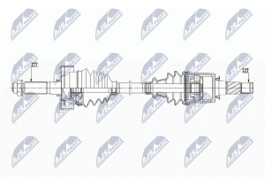 Приводной вал Subaru Forester Awd 14-, Xv Awd 13-
