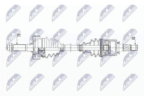 Приводний вал Subaru Forester Awd 14-, Xv Awd 13- Приводний вал Subaru Forester Awd 14-, Xv Awd 13-