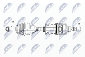 Приводний вал Subaru Impreza 2.0,2.5,2.5T 14-, Wrx Sti 2.5T 14-