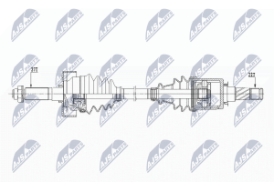 Приводной вал Subaru Legacy