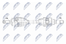 Приводной вал Suzuki Grand Vitara 2.4,3.2 Awd 09-
