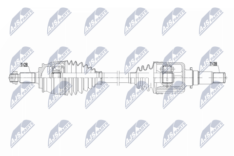 Приводний вал Suzuki Grand Vitara 2.4,3.2 Awd 09-
