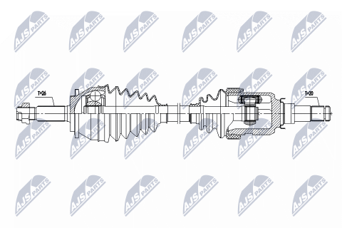 Приводний вал Toyota Auris 07-, Corolla 06- Приводний вал Toyota Auris 07-, Corolla 06-