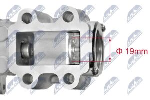 Клапан возврата ОГ Toyota Auris 2.2D-4D 2007-,Avensis 2.2D-4D,2.2D-Cat 2005-,Corolla Verso 2.2D-4D 2005-,Rav4 2.2D-4D,2.2D-Cat 2006-