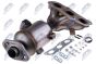 Катализатор Toyota Aygo 1.0(1Kr-Fe) 2005-2014; Citroen C1(Cfa,Cfb) 1.0 2005-2014; Peugeot 107(Cfa,Cfb) 1.0 2005-2014;, фото 1 - интернет-магазин Auto-Mechanic
