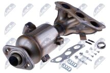 Катализатор Toyota Aygo 1.0(1Kr-Fe) 2005-2014; Citroen C1(Cfa,Cfb) 1.0 2005-2014; Peugeot 107(Cfa,Cfb) 1.0 2005-2014;