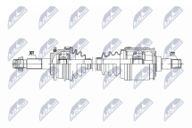 Приводний вал Toyota Land Cruiser 90 95-03, 4Runner #Zn185 95-02