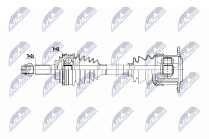 Приводний вал Toyota Rav4 Ii 4Wd 00-05