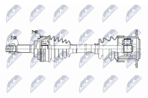 Приводний вал Toyota Rav4 Ii 4Wd 00-05