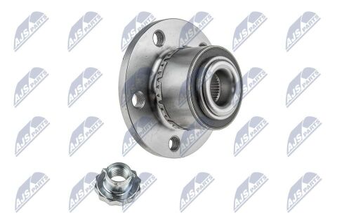 Комплект колісних підшипників Vkba 6635 Vw Polo 01-08, Audi A2 -05, Skoda Fabia 04-08, Roomster 06- Комплект колісних підшипників Vkba 6635 Vw Polo 01-08, Audi A2 -05, Skoda Fabia 04-08, Roomster 06-