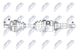 Приводний вал Volvo S70 2.4,2.4T,2.5Tdi,T5 01.99-, V70 2.3,2.3T5,2.4T,2.5Tdi 01.99-, C70 2.4,T5 01.99-