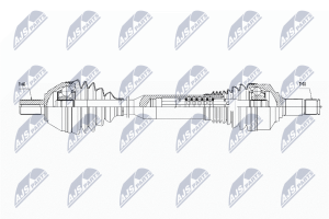Приводной вал Volvo Xc60 2.0T 2008-2013
