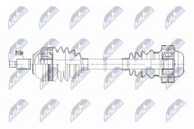 Приводний вал Vw Eng. 1.6Tdi Polo 17-, T-Cross 19-, Skoda Kamiq 19-, Scala 19-, Seat Arona 17-, Ibiza V 18-