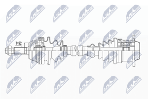 Приводний вал Vw Polo 1.4Tdi 99-01, Lupo 1.4Tdi 98-05, Seat Arosa 1.4Tdi 00-04