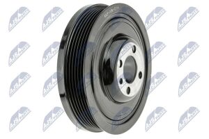 Шків, колінчатий вал