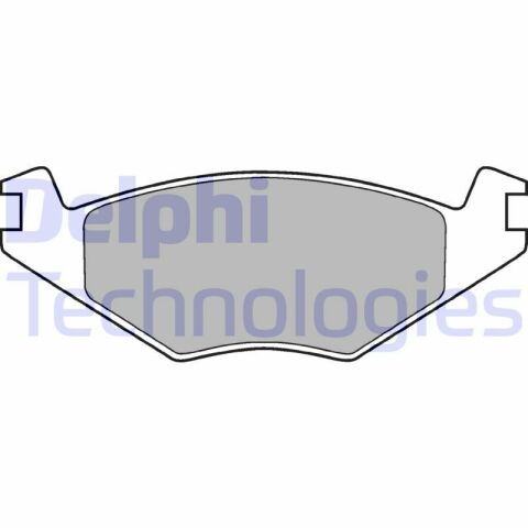 Гальмівні колодки передні Golf II, Polo -90Seat Ibiza,Cordoba (17,3mm) VW