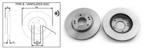 Диск гальмівний Диск гальмівний