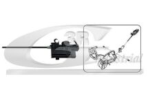 Актуатор крышки бака (16,0cm) RENAULT CLIO 12-21, GRAND SCÉNIC 16-22