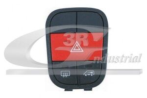 Вимикач аварійного сигналу Citroen Nemo 09- /Fiat Fiorino 07- /Peugeot Bipper 08-