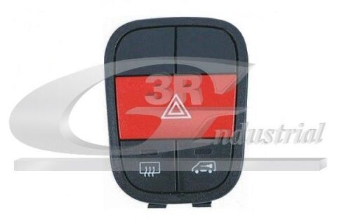 Вимикач аварійного сигналу Citroen Nemo 09- /Fiat Fiorino 07- /Peugeot Bipper 08-