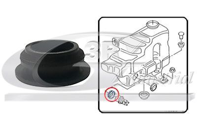 Кiльце ущiльнююче насоса омивача VW CADDY 04-15 SKODA OCTAVIA 04-13 Кiльце ущiльнююче насоса омивача VW CADDY 04-15 SKODA OCTAVIA 04-13