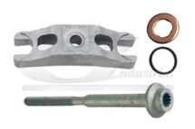 Комплект крепления форсунки (винт+шайба+ущ. кольцо+держатель) VAG