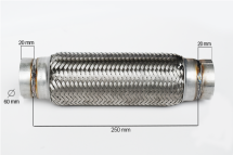 Гофра - діаметер 60, довжина 250