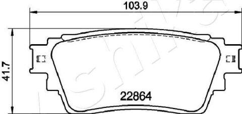 Гальмівнi колодки дисковi задні Citroen C4 Aircross Mazda 6, 6/Kombi Mitsubishi Asx, Eclipse, Outlander Iii Peugeot 4008 1.5-3.0 02.10- Гальмівнi колодки дисковi задні Citroen C4 Aircross Mazda 6, 6/Kombi Mitsubishi Asx, Eclipse, Outlander Iii Peugeot 4008 1.5-3.0 02.10-