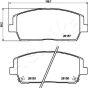 Гальмівні колодки дискові перед. Hyundai Santa Fe Kia Sorento 2.0D/2.2D/2.4 01.15-, фото 2 - интернет-магазин Auto-Mechanic