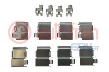 Комплект приладдя, накладка дискового гальма зад. Toyota Land Cruiser 200/Prado 03- Комплект приладдя, накладка дискового гальма зад. Toyota Land Cruiser 200/Prado 03-