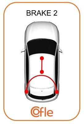 Трос ручного гальма Seat Ibiza,Malaga,Ronda ->93