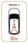 Трос ручного гальма перед. VW TOUAREG (7LA, 7L6, 7L7) 2002/10-2010/05, фото 2 - интернет-магазин Auto-Mechanic