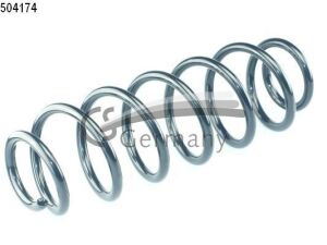 Пружина задн. (L 344mm) Ford Fusion 1.4/1.4TDCI/1.6/1.6TDCI 02-12
