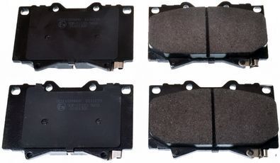 Гальмівні колодки дискові перед.Toyota Land Cruiser Prado II (J120) 02-/Hilux 07- Гальмівні колодки дискові перед.Toyota Land Cruiser Prado II (J120) 02-/Hilux 07-