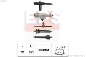 Датчик ABS Nissan Qachqai 1.2-2.0 2013-