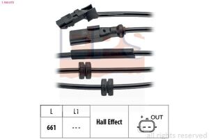 Датчик зад. ABS Renault Clio III/Modus 2004