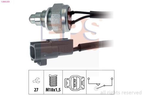 Датчик заднего хода Toyota Yaris 1.0-1.3 05- Датчик заднего хода Toyota Yaris 1.0-1.3 05-