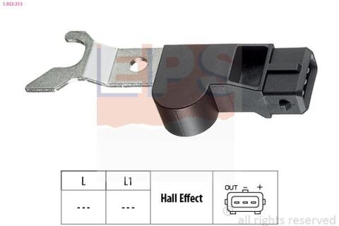 Датчик положення р/вала Chevrolet Captiva (C100, C140) 2.4 06.06-, Epica (Kl1_) 2.0 01.05- Датчик положення р/вала Chevrolet Captiva (C100, C140) 2.4 06.06-, Epica (Kl1_) 2.0 01.05-