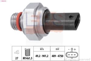 Датчик тиску випускних газів BMW 3 (G20/G80/G28) 330d 20-/5 (G30/F90) 530D 20-/7 (G11/G12) 730d 20-/X7 (G07) 19-