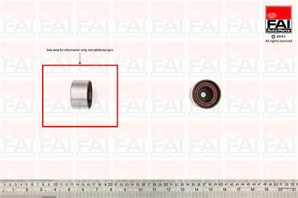 Ролик паска приводного FIAT DOBLO 1.6/1.9 01- OPEL ASTRA 1.9 05-15 JEEP RENEGADE 1.6CRDIi 14-