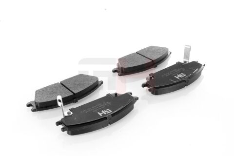 Тормозные колодки дисковые перед. Hyundai Accent 94-05, Getz 02-, Pony (X-2) 89-95