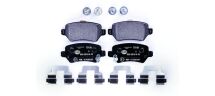 Тормозные колодки дисковые зад. Opel Astra G 98-, Meriva 03-