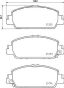 Гальмівнi колодки дисковi Honda Accord 2.4-3.5 15-, фото 4 - интернет-магазин Auto-Mechanic