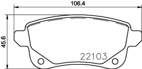 Тормозные колодки дисковые Renault Espace V, Grand Scenic IV, Megane Talisman 1.2-2.0D 02.15- Тормозные колодки дисковые Renault Espace V, Grand Scenic IV, Megane Talisman 1.2-2.0D 02.15-
