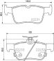 Гальмівні колодки Ford Galaxy, Mondeo V, S-Max Ford Usa Fusion Lincoln Mkz 1.0-3.5 09.06-, фото 4 - интернет-магазин Auto-Mechanic