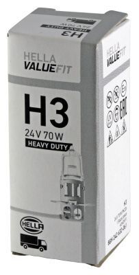 Лампа 24V H3 70W PK22s VALUEFIT Лампа 24V H3 70W PK22s VALUEFIT