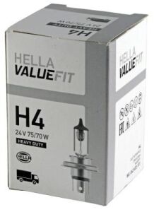 Лампа 24V H4 75/70W P43t VALUEFIT