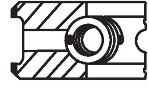 Поршневі кільця 70.80mm (+0,40) Fiat Doblo/Palio/Punto 1.2 09-